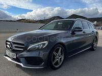 Usado Mercedes C220 Avantgarde 170 CV (125 kW) 2015 Gris / plata Familiar
