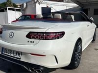 Usado Mercedes E53 AMG 435 CV (319 kW) 2021 Blanco Descapotable