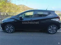 Usado Nissan Micra N-Connecta 90 CV (66 kW) 2018 Negro Utilitario