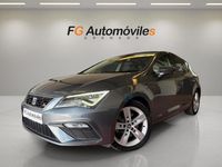 Usado Seat Leon FR 184 CV (135 kW) 2018 Gris Berlina