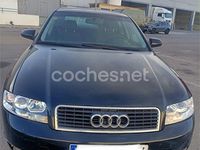Usado Audi A4 130 CV (95 kW) 2002 Negro Berlina
