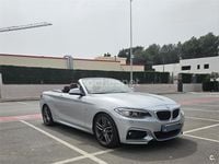Usado BMW 220 Comfort Edition 190 CV (139 kW) 2015 Gris / plata Descapotable