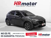 Usado Hyundai Kona N Line 121 CV (88 kW) 2023 Negro SUV