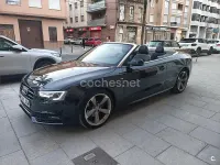 Usado Audi A5 Cabriolet S-Line 190 CV (139 kW) 2015 Negro Descapotable