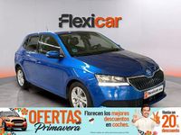 Usado Skoda Fabia Ambition 95 CV (69 kW) 2021 Azul