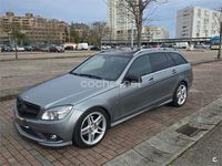 Usado Mercedes C320 Avantgarde 224 CV (164 kW) 2009 Gris / plata Familiar