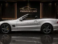 Usado Mercedes SL500 306 CV (225 kW) 2001 Gris / plata Descapotable