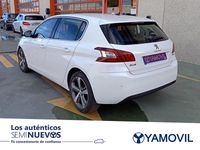 Usado Peugeot 308 Allure 130 CV (95 kW) 2016 Blanco Utilitario