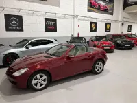 Usado Mercedes SLK280 231 CV (169 kW) 2008 Granate Descapotable
