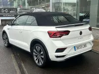 Usado VW T-Roc Cabriolet R-line 150 CV (110 kW) 2021 Blanco Descapotable