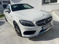 Usado Mercedes C220 AMG line 170 CV (125 kW) 2016 Blanco Coupe