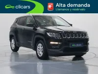 Usado Jeep Compass Sport 140 CV (102 kW) 2018 Negro SUV