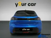 Usado Peugeot e-208 GT 100 kW (136 CV) 2020 Azul Utilitario