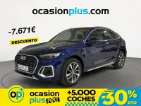 Usado Audi Q5 S-Line 163 CV (119 kW) 2022 Azul SUV