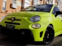 Usado Abarth 595C Competizione 180 CV (132 kW) 2019 Verde Descapotable