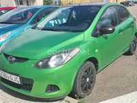Begagnad Mazda 2 Active 75 HK (55 kW) 2008 Grön Halvkombi