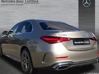 Usado Mercedes C220 200 CV (147 kW) 2022 Plateado Berlina