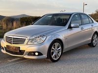 Usado Mercedes C180 120 CV (88 kW) 2011 Gris / plata Berlina