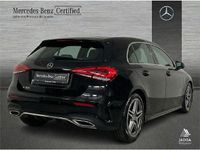Usado Mercedes A180 AMG line 136 CV (100 kW) 2025 Negro cosmos Berlina