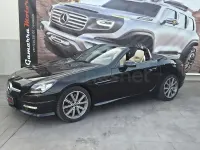Usado Mercedes SLK200 184 CV (135 kW) 2013 Negro Descapotable