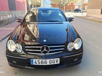 Usado Mercedes CLK220 Elegance 150 CV (110 kW) 2008 Negro Coupe