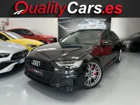 Usado Audi A6 S-Line 367 CV (269 kW) 2021 Negro Familiar