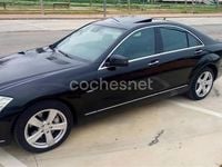 Usado Mercedes S350 258 CV (189 kW) 2013 Negro Berlina