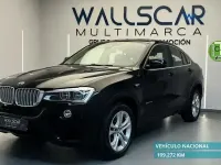 Usado BMW X4 313 CV (230 kW) 2015 Negro SUV