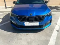 Usado Skoda Scala Monte Carlo 150 CV (110 kW) 2021 Azul Utilitario