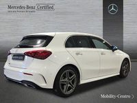 Usado Mercedes A180 AMG line 136 CV (100 kW) 2025 Blanco polar