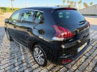 Usado Peugeot 3008 Style 120 CV (88 kW) 2016 Negro Berlina