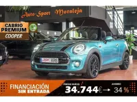 Usado Mini Cooper Cabriolet 136 CV (100 kW) 2018 Azul Descapotable