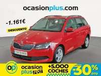 Usado Skoda Fabia Ambition 95 CV (69 kW) 2018 Rojo Utilitario