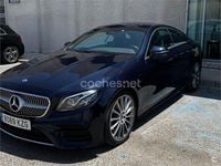Usado Mercedes E220 194 CV (142 kW) 2019 Azul Coupe
