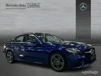 Usado Mercedes C200 160 CV (117 kW) 2020 Azul Berlina
