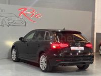 Usado Audi A3 150 CV (110 kW) 2019 Negro Berlina