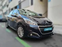 Usado Peugeot 208 Allure 110 CV (80 kW) 2017 Negro Utilitario