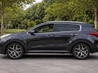 Usado Kia Sportage GT-Line 136 CV (100 kW) 2017 Negro SUV