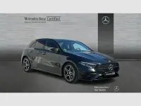 Usado Mercedes A180 AMG line 116 CV (85 kW) 2025 Negro Berlina
