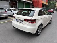 Usado Audi A3 105 CV (77 kW) 2013 Blanco Berlina