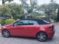 Usado VW Golf Cabriolet 160 CV (117 kW) 2013 Rojo Descapotable