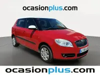 Usado Skoda Fabia 60 CV (44 kW) 2008 Rojo Berlina