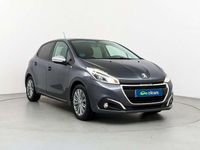 Usado Peugeot 208 Style 99 CV (72 kW) 2017 Gris Utilitario
