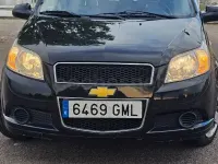 Usado Chevrolet Aveo LS 84 CV (61 kW) 2009 Negro Berlina