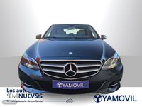 Usado Mercedes E220 Avantgarde 170 CV (125 kW) 2016 Azul Berlina