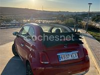 Usado Fiat 500C Lounge 69 CV (50 kW) 2017 Rojo Descapotable