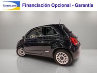 Usado Fiat 500 Lounge 69 CV (50 kW) 2018 Negro Berlina