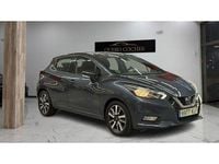 Usado Nissan Micra N-Connecta 90 CV (66 kW) 2018 Gris Utilitario