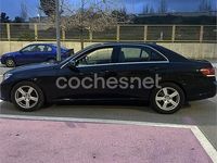 Usado Mercedes E200 136 CV (100 kW) 2016 Negro Berlina
