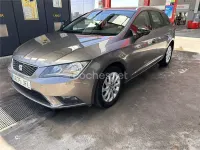 Usado Seat Leon ST Style 110 CV (80 kW) 2015 Marrón Familiar